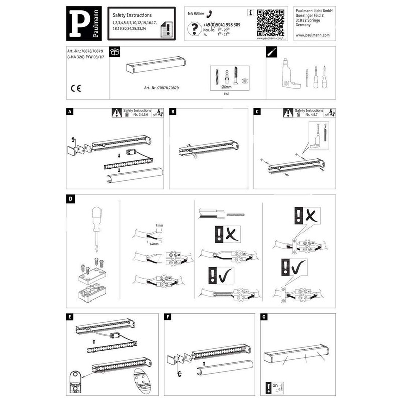 Paulmann Deckenleuchte Arneb IP44 LED 1x9W Weiß 230V Alu/Acryl