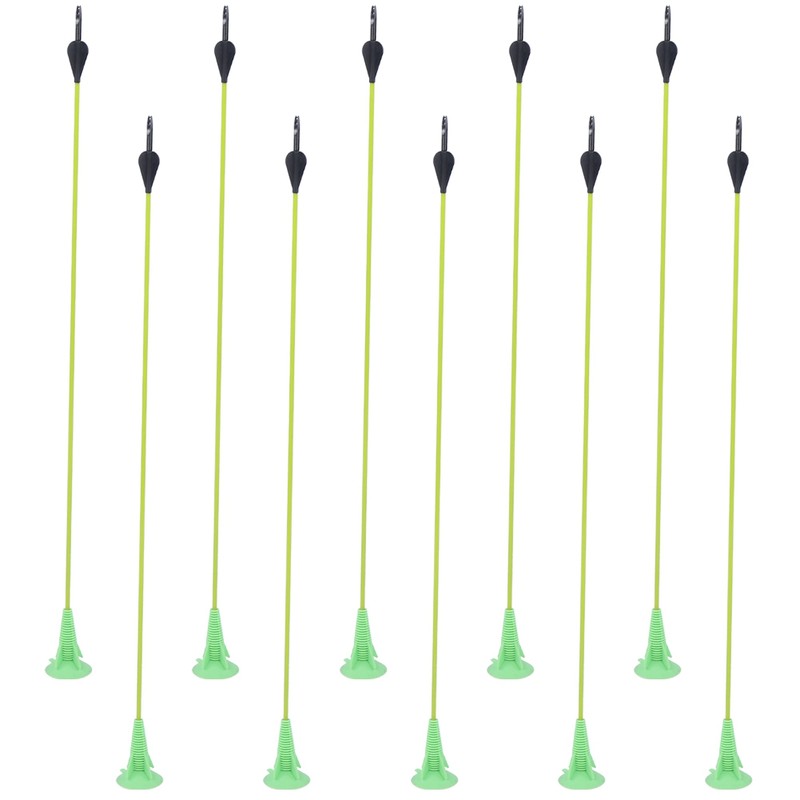 (10 Pcs/set)Rubber Sucker Arrowhead Children Toy Practice Archery Arrowhead Outdoor