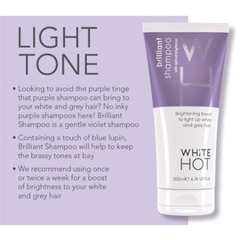 Shampoo by White Hot Brilliant Shampoo 200ml