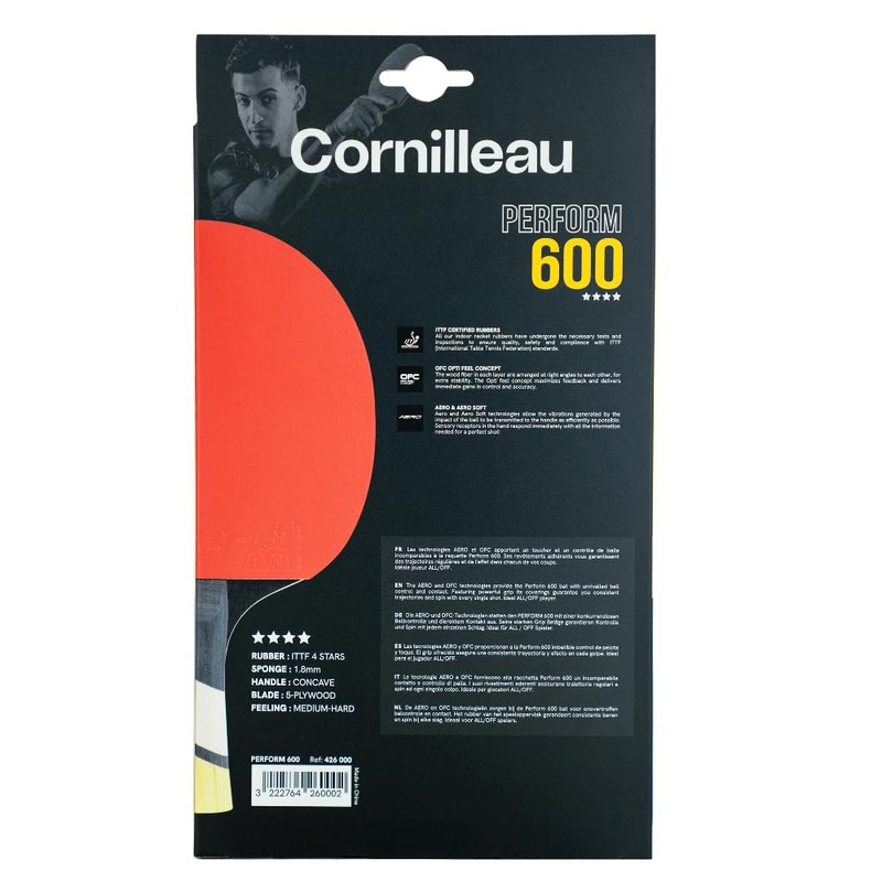 Cornilleau Perform 600 Table Tennis Bat