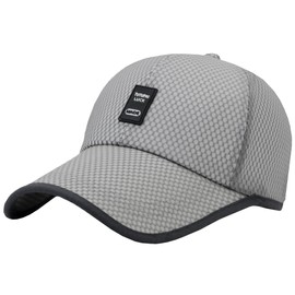buzzxselection (Buzz Selection) Mesh Cap Hat Running Golf Sports Men's Women's cap022 , grey