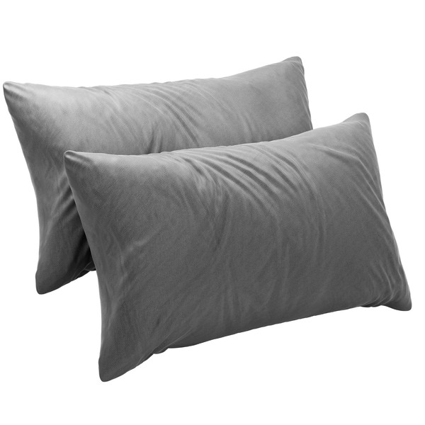 Dreamzie Pillowcases (Set Of 2) - Anthracite - For Pillows