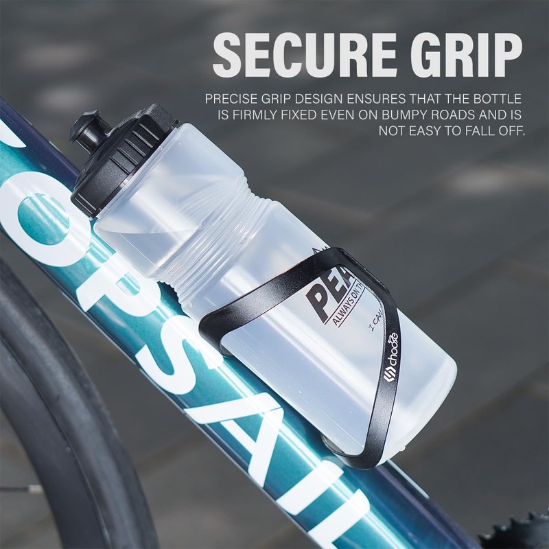 Chooee Bicycle Water Bottle Cage,Aluminum Bike Water Bottle Holder for