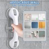 2 Pack Grab Bars for Bathtubs and Showers with 3