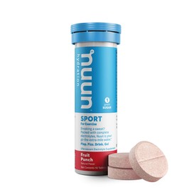 Nuun Hydration Drink Tab - Active - Fruit Punch - 10 Tablets - Case of 6