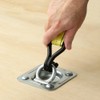 Recessed D-Ring 6,000 lb. Cap. Tiedown Anchors w/Backing Plate -