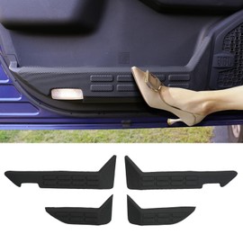 Zekzoop Door Anti Kick Pad Compatible with 2024 2025 Toyota Tacoma Car Door Scuff Protectors Double Cab 5 Seats Door Protective Mat Dirty Stickers 4PCS All Weather 2024 Tacoma Accessories
