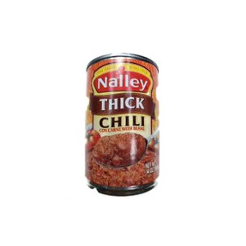 Nalley® Thick Chili Con Carne with Beans, 14-ounce Cans (Pack
