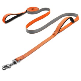 COMSLE Recall Lead for Dogs, 1.5 m / 3 m / 5 m Robust Long Dog Lead Reflective Training Lead with Padded Handle and Hand Strap, Training Lead for Small to Large Dogs