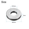 QUARKZMAN AXK1024+2AS Axial Needle Roller Bearings with Washers 10x24x4mm Chrome