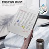 MoKo Case for Remarkable Paper Pro 2024 11.8", Lightweight Ultra-Thin