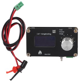 Mini Oscilloscope with Button 0.96in Organic LightEmitting Diode Display Industrial Supplies