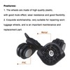 BQLZR Luggage Wheels Spinner Suitcase W003 with Screw for Travel