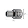 Tone Bit Holder Socket 3BT 3/8 inch (9.5 mm) Drive
