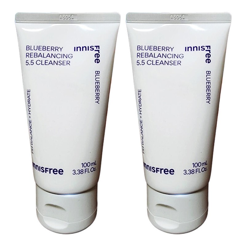Innisfree (2개) 이니스프리 블루베리 리밸런싱 5.5 클렌저 (2 pcs) Innisfree