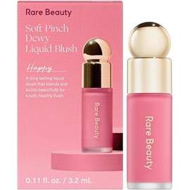 Rare Beauty by Selena Gomez Soft Pinch Liquid Blush Mini Size - Happy - Dewy Cool Pink