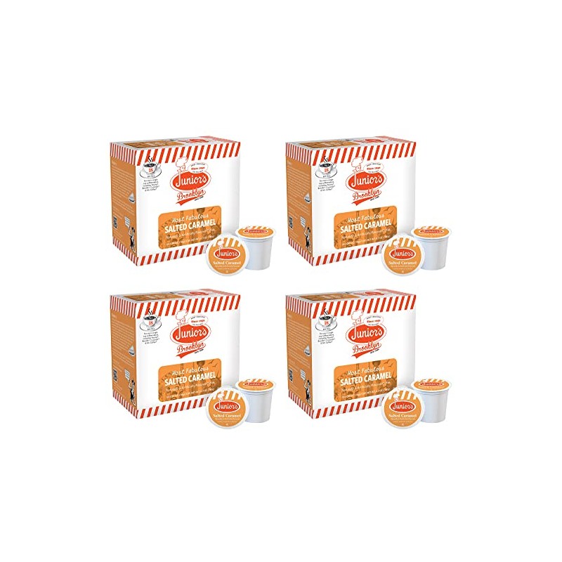 Junior's Most Fabulous Single Serve Coffee (Salted Caramel, 72 Count)