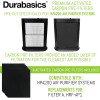 Durabasics 8 Pack Replacement Prefilter for Honeywell HPA200 | Carbon