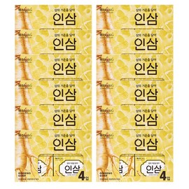 Dongsan C&G Crio Dongsan C&G Ginseng Soap 90g 4 packs x 12 (1 box) / 크리오 동산씨앤지 인삼비누 90g 4입 X12개(1box)
