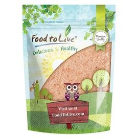 Food to Live Himalayan Pink Salt, 5 Pounds – Fine Grind, Pure, No Additives, No Preservatives, Vegan, Kosher, Bulk. Basic Seasonings. Packed with Minerals. Great for Cooking, Baking, Salt Shakers.