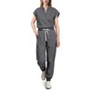 Eadflie Scrubs for Women Set - [Dark Grey/L], Cool Stretch