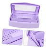 Healeved Manicure Tool Cleaning Case Nail Art Tools Sterilizer Non-slip