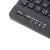 Mini Bluetooth Keyboard Black Mini 7‑Inch Portable 59‑Key Computer Accessories