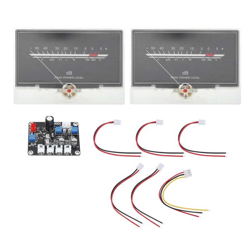 TS-DBPW-134-2Q DB Level VU Meter Head with Driver Board White