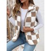SHEWIN Womens Fall Fashion 2025 Causal Fleece Vest Women Lightweight