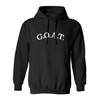 zerogravitee G.O.A.T. Adult Hooded Sweatshirt in Black - Large