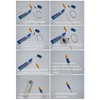 4PCS Pipe Blockage Tester Probe PVC Efficient Compact Pipeline Blocking