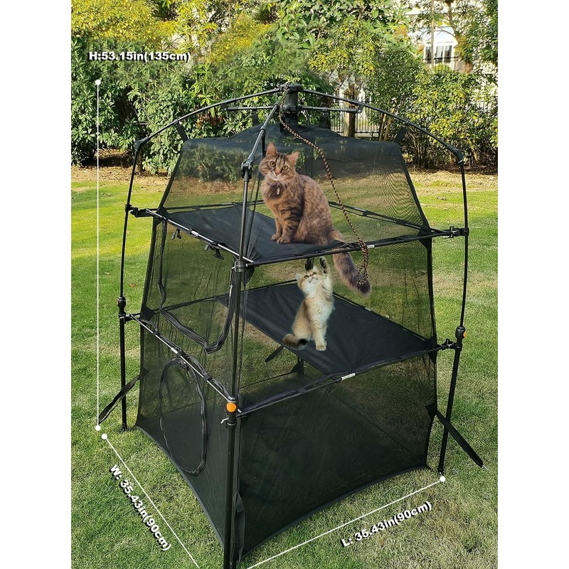 Hi Suyi Portable Large Pop Up Pet Cat Tents Enclosures