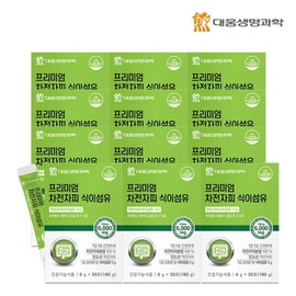 Daewoong Life Science Premium 100% Psyllium Husk Dietary Fiber 30 packets, 12 boxes (360 days supply) / 대웅생명과학 프리미엄 100% 차전자피 식이섬유 30포 12박스(360일분)