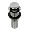 Barclay Extended 6" Soft Touch Tub Drain, Forged Brass, Push