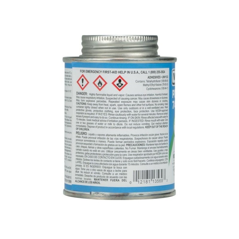 Weld-On Pool Heavy 746 Gray - Pool PVC Gray Glue