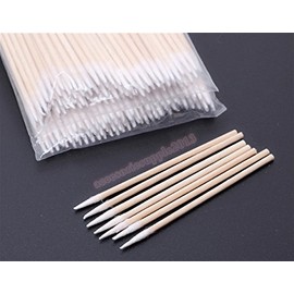 BeautyU&Me Microblading Tattoo Supply Cotton Swabs Pointed Q-Tip Makeup Cosmetic Applicator