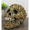 Steampunk Junkyard Gearwork Mechanic Gears Nuts Bolts And Screws Skull