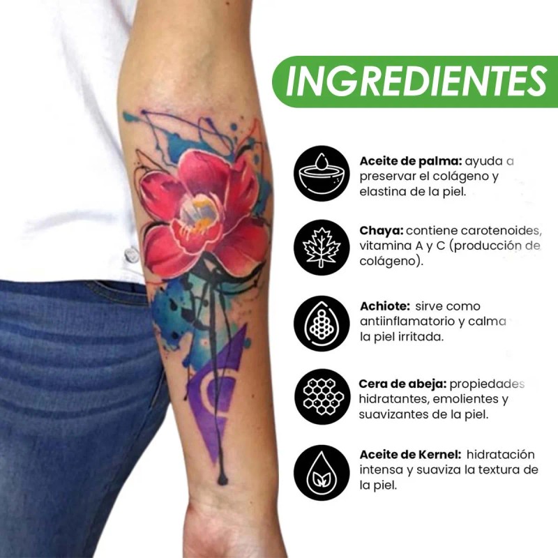 Protector Solar Tattoo Uso Diario Maya Fps50 204ml