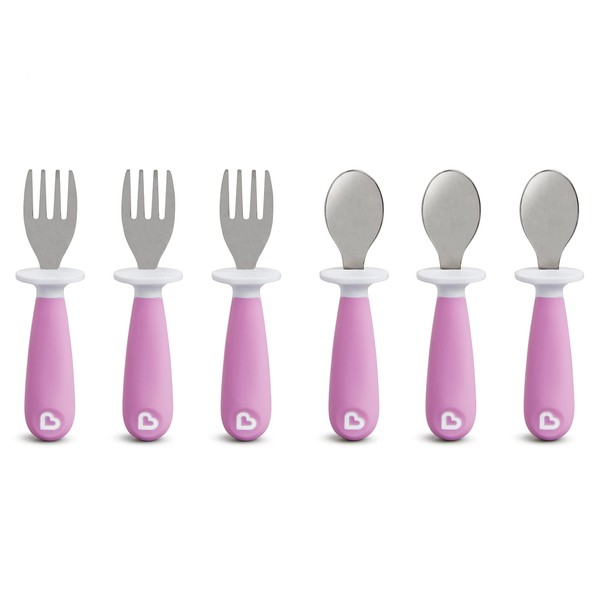 Munchkin Munchkin? Raise? Toddler Fork and Spoon Utensil Set, Rest