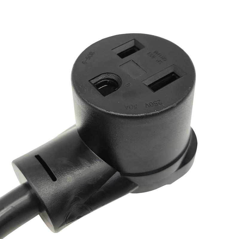 Parkworld 885392 Welding Adapter Cord L6-30 Plug 3-Prong 30A Locking