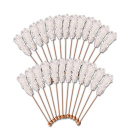 Goaty's Gourmet Goodies Crystal Rock Sugar Sticks, 5.75" Long, 25 Count