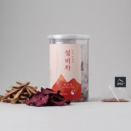 Collaboration of taste and efficacy of beet and burdock in one tea bag Seolyaksan beet burdock tea 1.5g 1 pack of 30 / 비트와 우엉을 하나의 티백에 담은 맛과 효능의 콜라보 설약산 비트우엉차 1.5g 30개입 1개