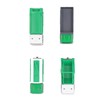 4 Pcs Garbage Truck Toy 1/32 Scale Inertial Drive Sanitation
