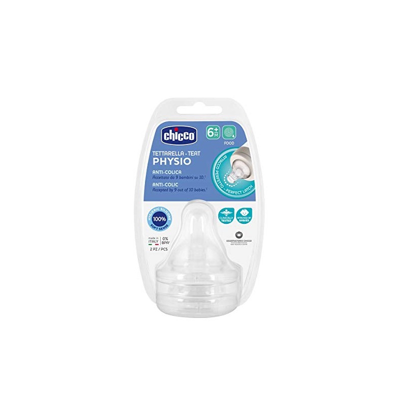 Chicco Set De Tetinas Perfect 5 PhysioForma De Flujo Papilla