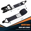 SALUINOKI 6 Pack 2 inch Ratchet Straps Heavy Duty J