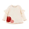 Mud Pie Girls' Ivory Pumpkin Patch Tunic, Large