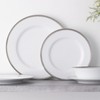 Noritake Whiteridge Platinum 12-Piece Set, Service for 4 in White