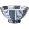 Nishiki Pottery Hasami Ware Matsuyoku Garden Rice Bowl, Extra Large,