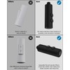 Metal Pull Down Kitchen Faucet Head Replacement with 15 Adapters,