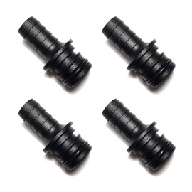 Detoria 20381-002 Quad Port Fittings for Quad Water System Pump (1/2" Hose Barb - Straight)